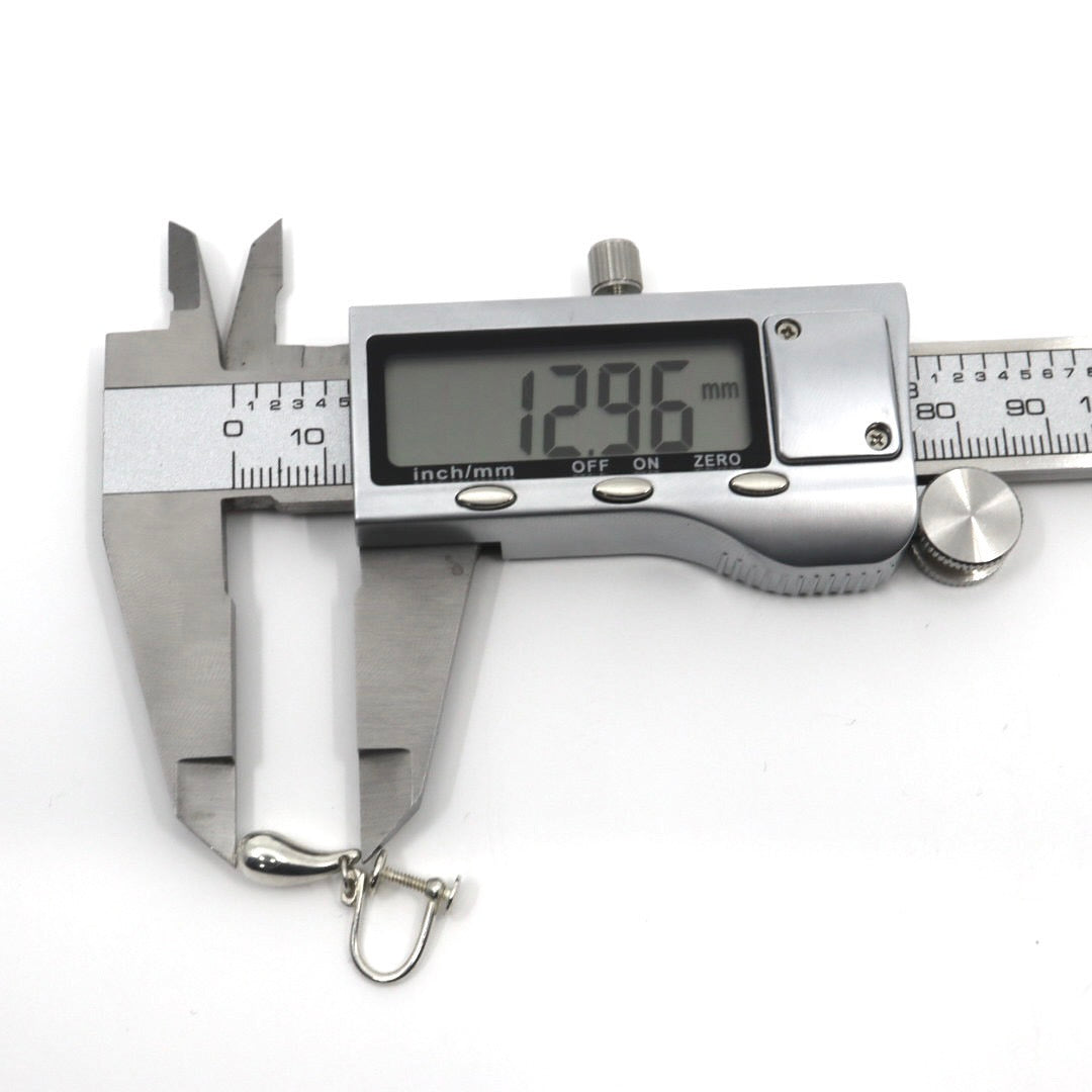 美品 TIFFANY&Co. ティファニー ティアドロップ イヤリング シルバー SV925 エルサ・ペレッティ アクセサリー ジュエリー ヴィンテージ レディース I3