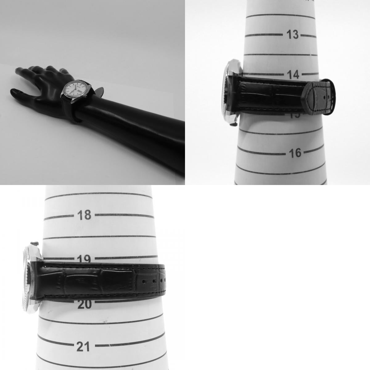 【稼働品/新品ベルト】 seiko セイコー ロードマチック 5606-7080 自動巻き 23石 腕時計 メンズ デイデイト 漢字曜日 シルバー文字盤 フル―テッドベゼル ビンテージ アンティーク クラシック ドレスウォッチ クリーニング済 G1