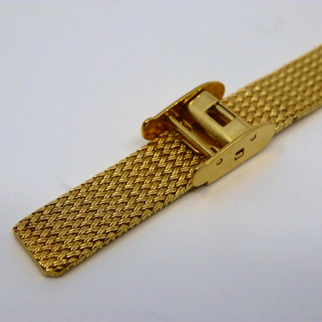 オメガ OMEGA デビル クオーツ ゴールドカラー レディース 腕時計 ゴールド文字盤 電池交換済 ラウンドフェイス アナログ ヴィンテージ レトロ アンティーク G1