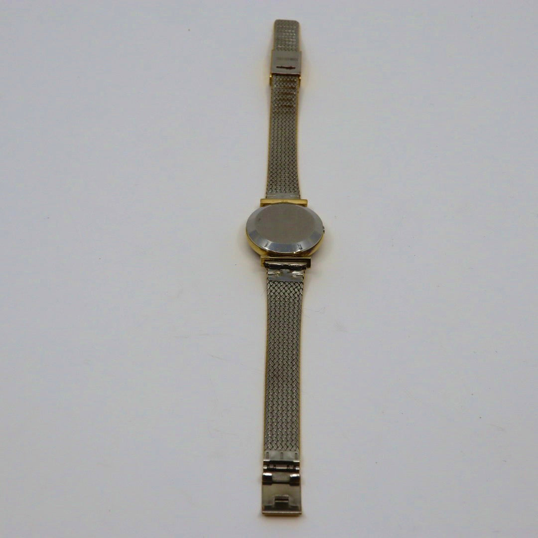 オメガ OMEGA デビル クオーツ ゴールドカラー レディース 腕時計 ゴールド文字盤 電池交換済 ラウンドフェイス アナログ ヴィンテージ レトロ アンティーク G1