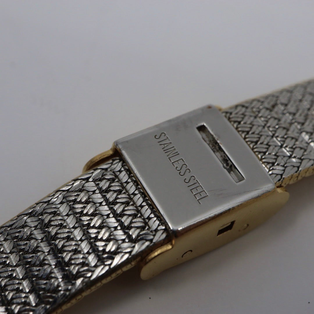 オメガ OMEGA デビル クオーツ ゴールドカラー レディース 腕時計 ゴールド文字盤 電池交換済 ラウンドフェイス アナログ ヴィンテージ レトロ アンティーク G1