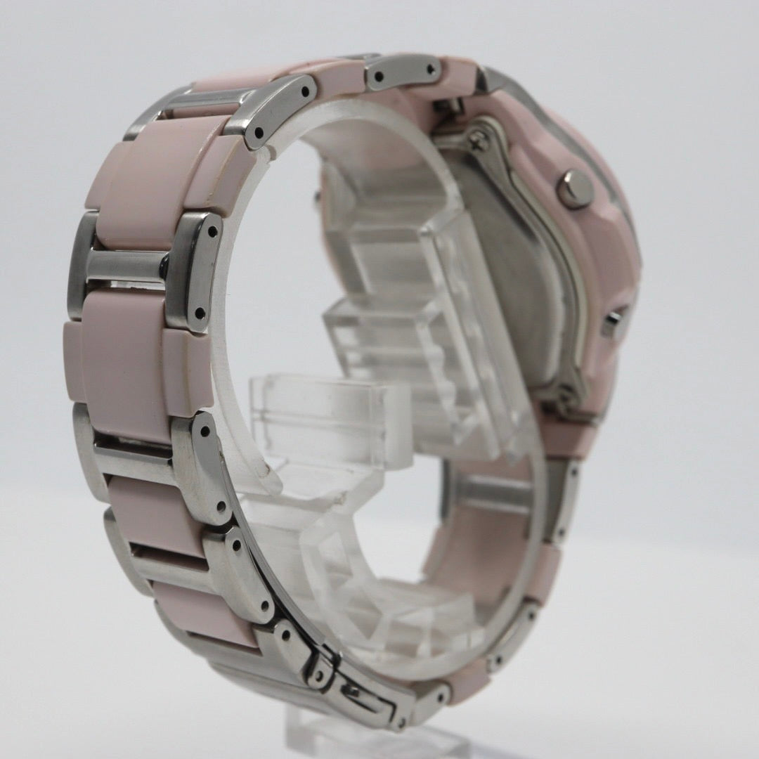 美品 CASIO カシオ Baby-G G-ms MSG-302C レディース ユニセックス 腕時計 樹脂 メタル コンポジット デザイン 人気 稼動品 G1