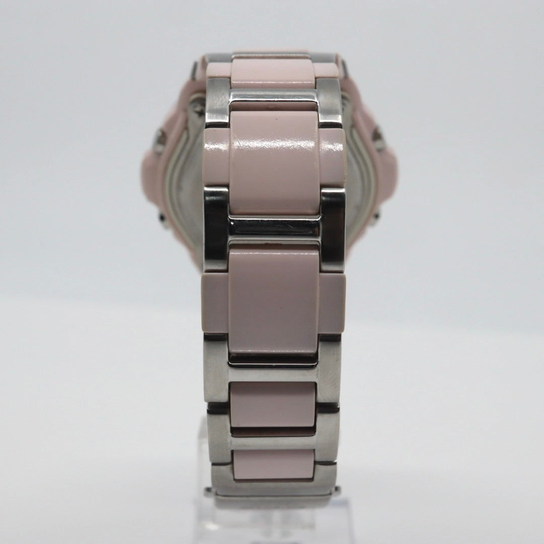美品 CASIO カシオ Baby-G G-ms MSG-302C レディース ユニセックス 腕時計 樹脂 メタル コンポジット デザイン 人気 稼動品 G1