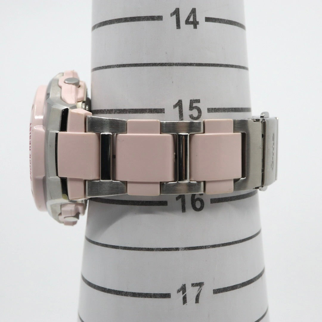 美品 CASIO カシオ Baby-G G-ms MSG-302C レディース ユニセックス 腕時計 樹脂 メタル コンポジット デザイン 人気 稼動品 G1