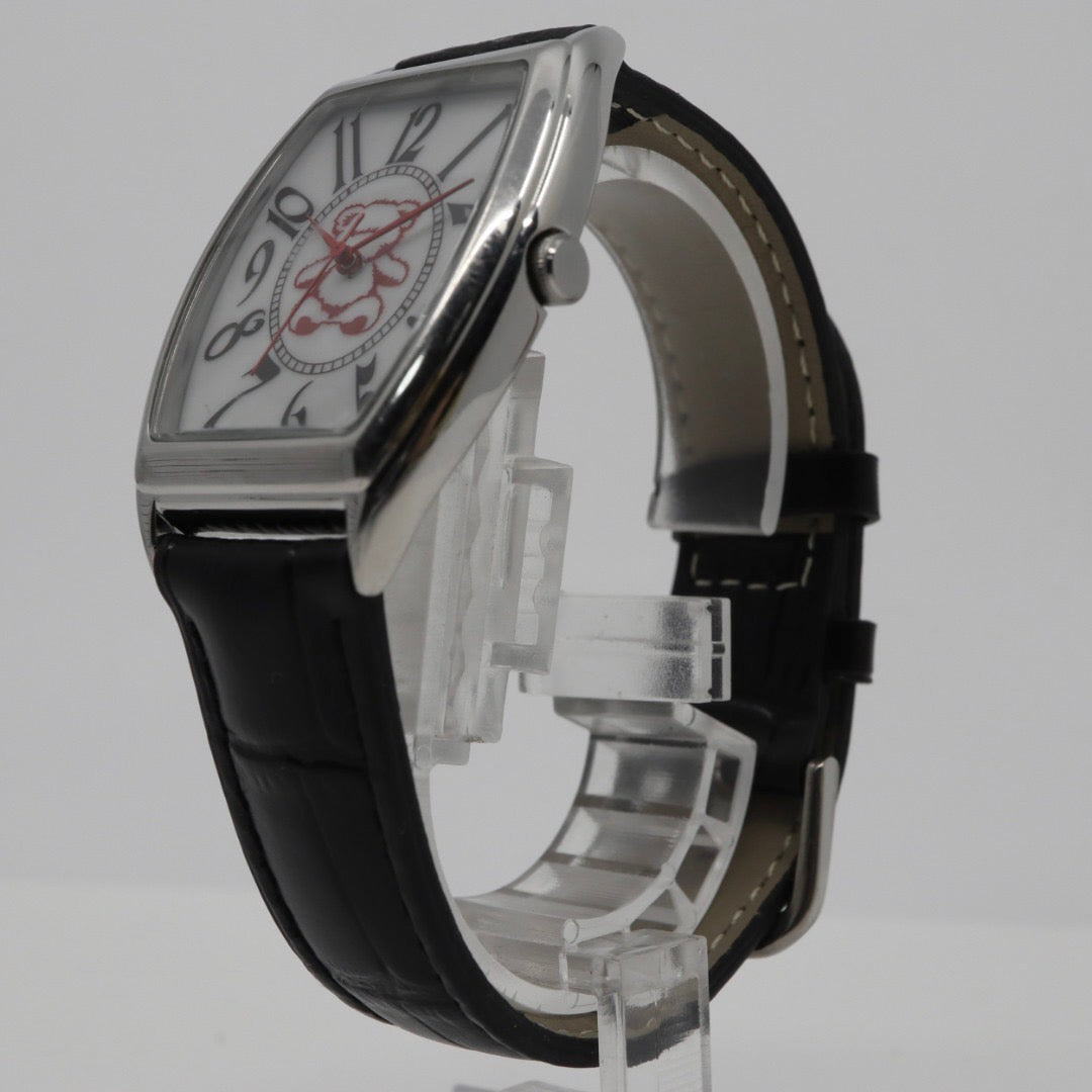 希少 CITIZEN シチズン 熊 クマ ベア ウオッチ 腕時計 白文字盤 トノー型 E031-9057544 限定 高島屋 記念モデル アナログ メンズ レディース G1