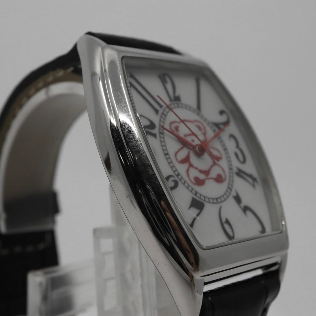 希少 CITIZEN シチズン 熊 クマ ベア ウオッチ 腕時計 白文字盤 トノー型 E031-9057544 限定 高島屋 記念モデル アナログ メンズ レディース G1