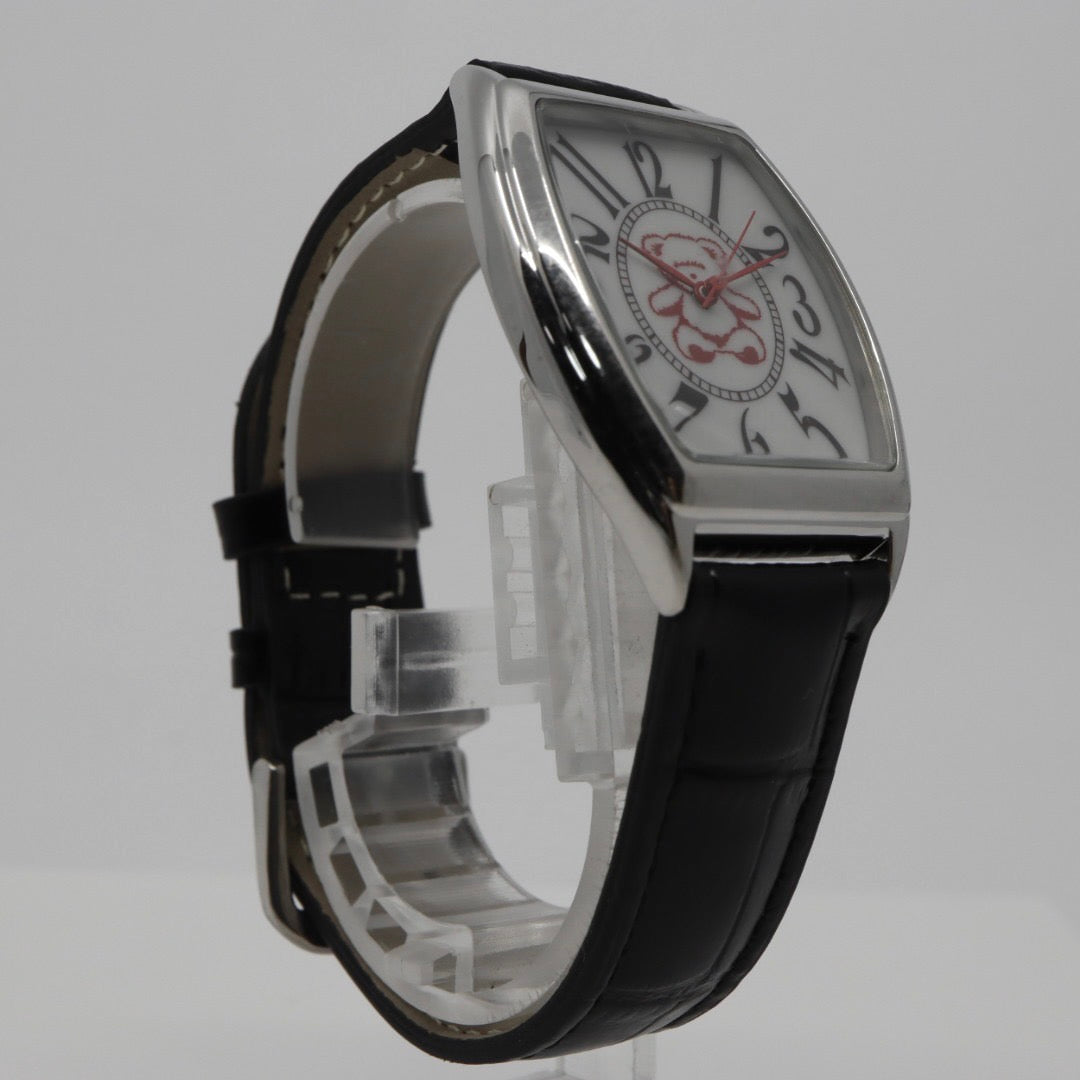 希少 CITIZEN シチズン 熊 クマ ベア ウオッチ 腕時計 白文字盤 トノー型 E031-9057544 限定 高島屋 記念モデル アナログ メンズ レディース G1