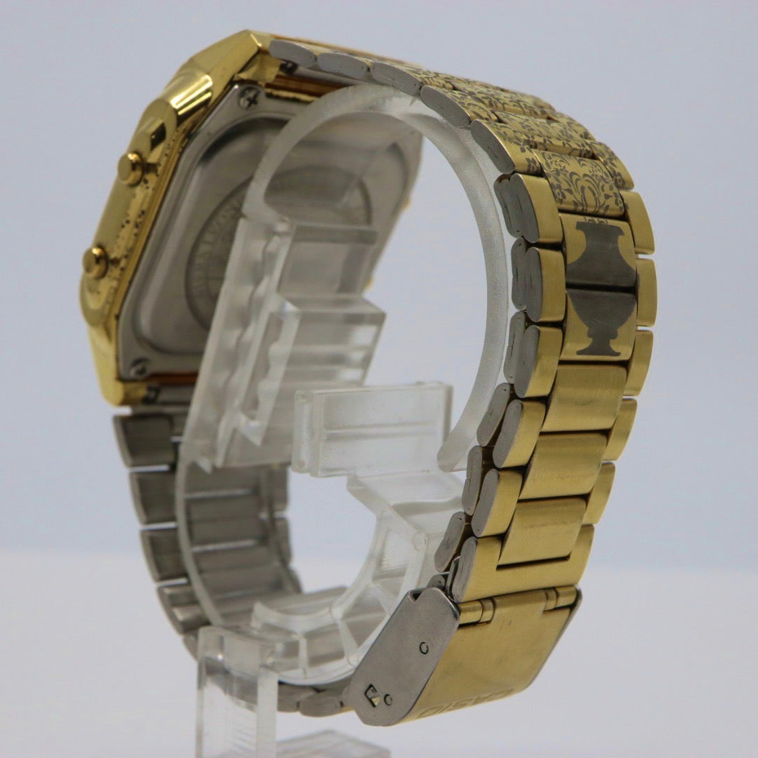 美品 電池交換済み CASIO カシオ DATA BANK データバンク DB-360 ゴールド デジタル 腕時計 Y2K 00s archive シエラレオネコラボ 稼働品 G1