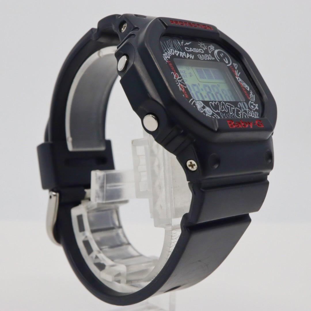激レア CASIO カシオ Baby-G BGD-560SK-1 グラフィティフェイス G-SHOCK レディース 腕時計 デジタル クオーツ ブラック 黒 90s 00s スケート Y2K 多機能 G1