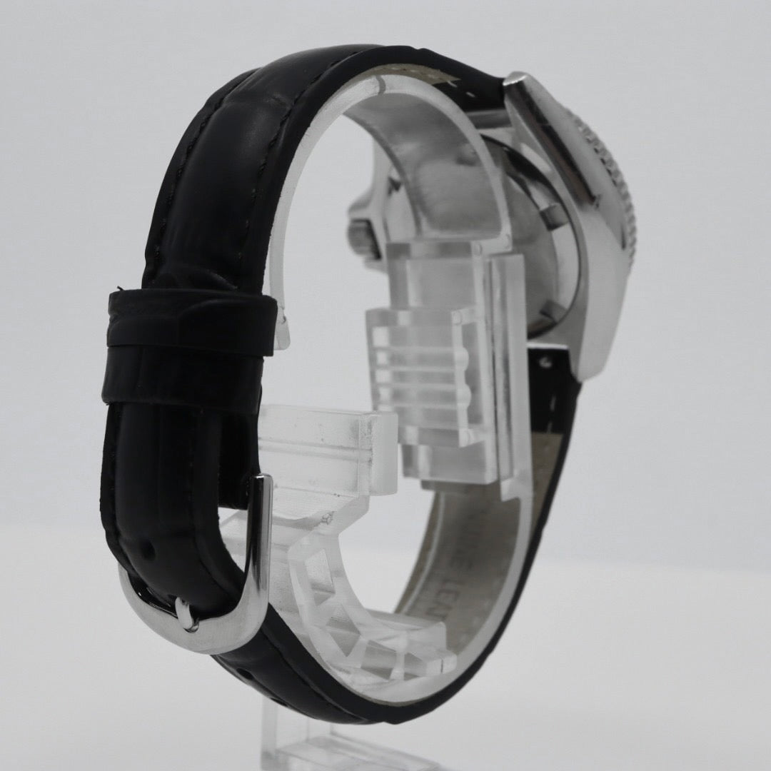 SEIKO セイコー 2625-0010 ダイバーズウォッチ 150m クォーツ ブラック ゴールド シルバー ベゼル ヴィンテージ レトロ アンティーク ボーイズ レディース G1