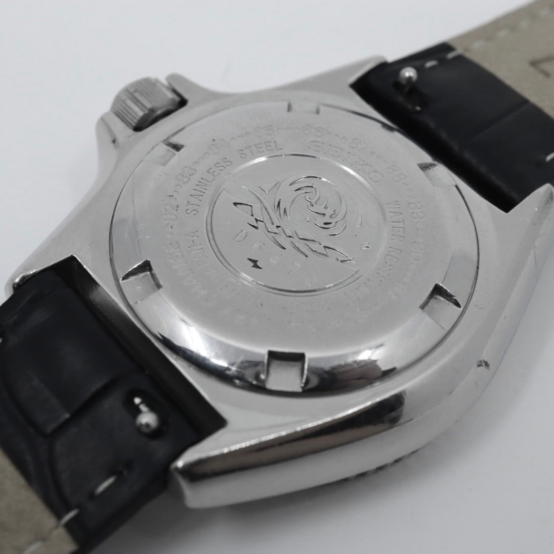 SEIKO セイコー 2625-0010 ダイバーズウォッチ 150m クォーツ ブラック ゴールド シルバー ベゼル ヴィンテージ レトロ アンティーク ボーイズ レディース G1