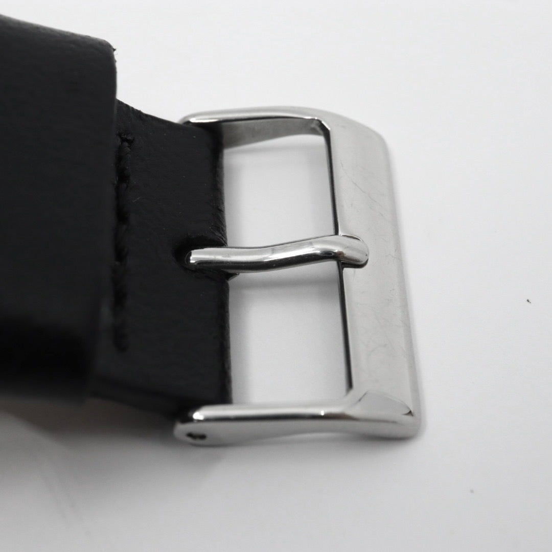 美品 コーチ COACH 腕時計 バクスターウォッチ シグネチャー 黒文字盤 レザーベルト クォーツ アナログ メンズ レディース ブラック 3気圧防水 稼働品 電池交換済 CA.118.2.112.1640 G1