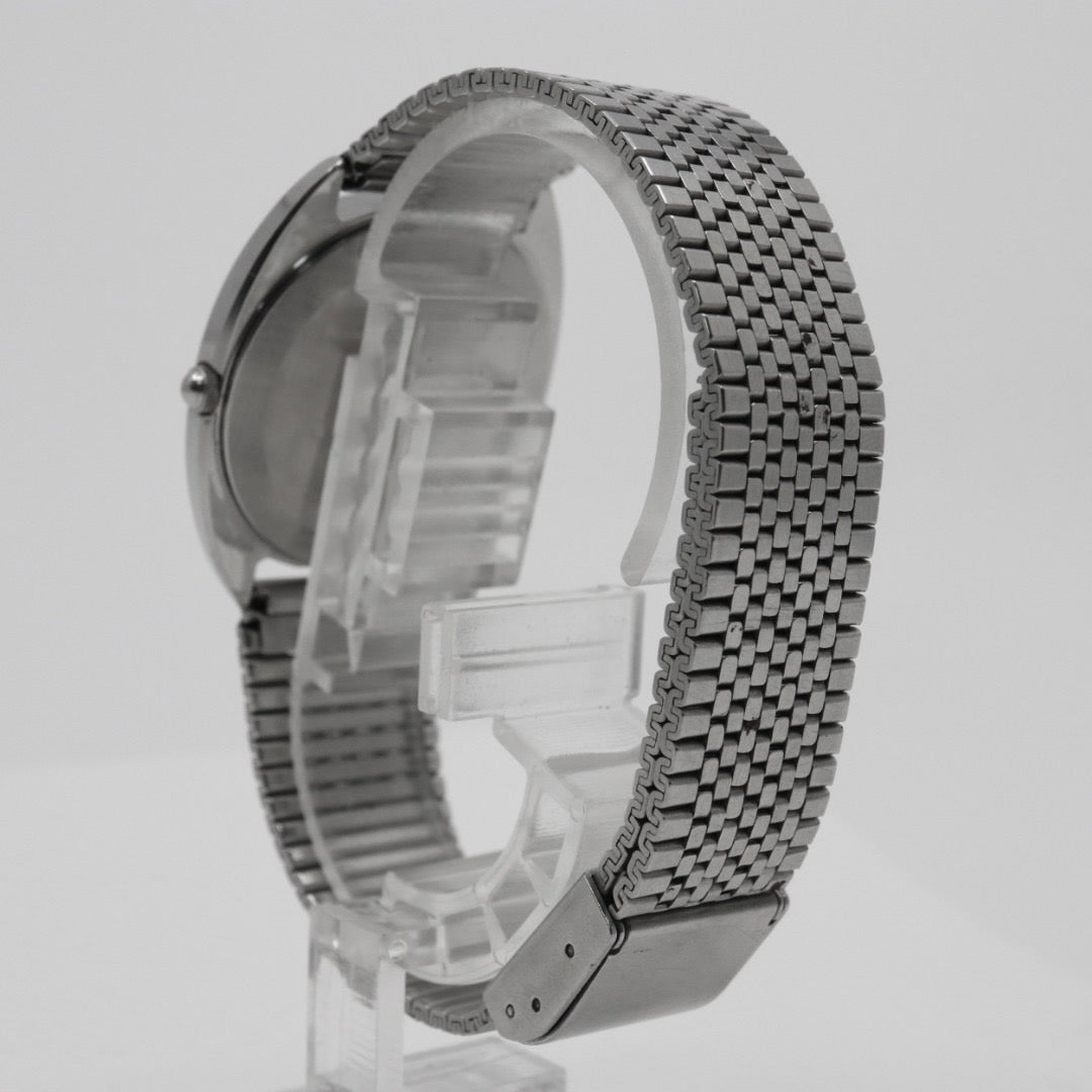 セイコー SEIKO シャリオ 腕時計 7830-8000 メンズ シルバー文字盤 クォーツ ヴィンテージ ビジネス カジュアル アンティーク G1