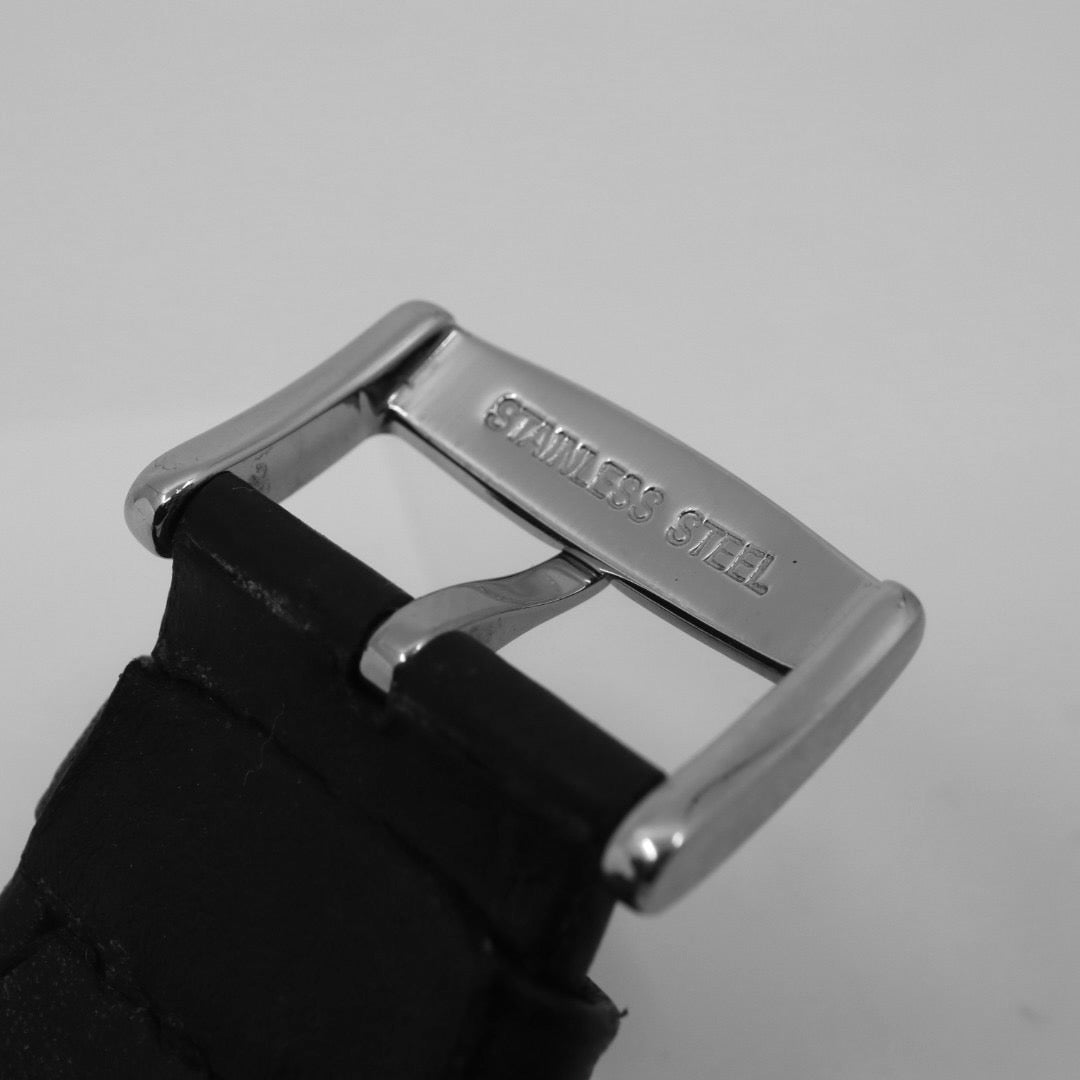 エンポリオアルマーニ EMPORIO ARMANI 腕時計 メンズ ブラック クラシック クォーツ クロノグラフ レザー ウォッチ シンプル 高級感 G1