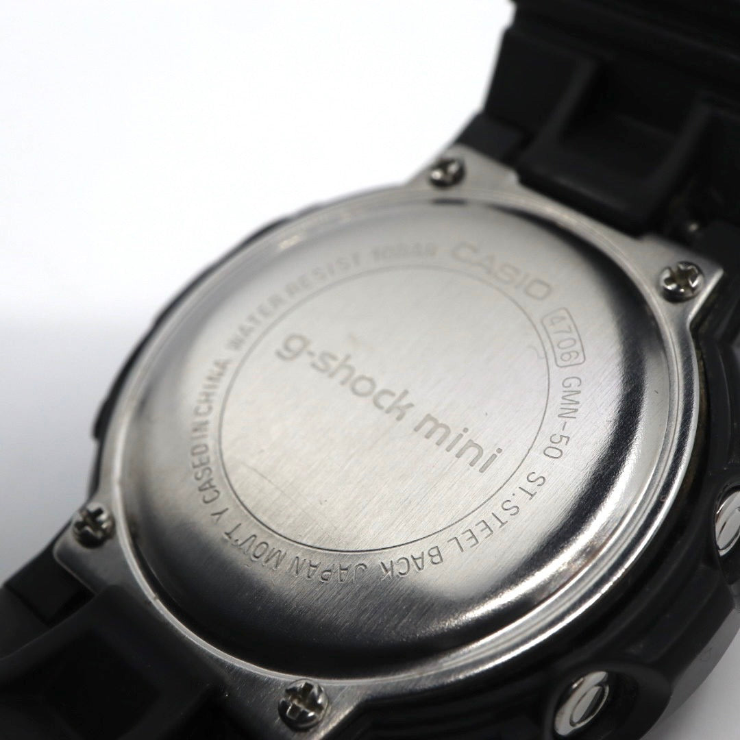 G-SHOCK Mini 腕時計 GMN-50 黒 ピンク文字盤 限定モデル カシオ CASIO ジーショック クォーツ アナデジ レディース メンズ ユニセックス G1