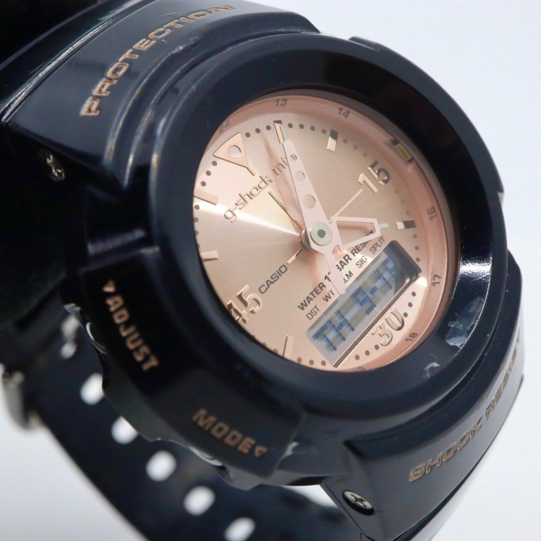 G-SHOCK Mini 腕時計 GMN-50 黒 ピンク文字盤 限定モデル カシオ CASIO ジーショック クォーツ アナデジ レディース メンズ ユニセックス G1