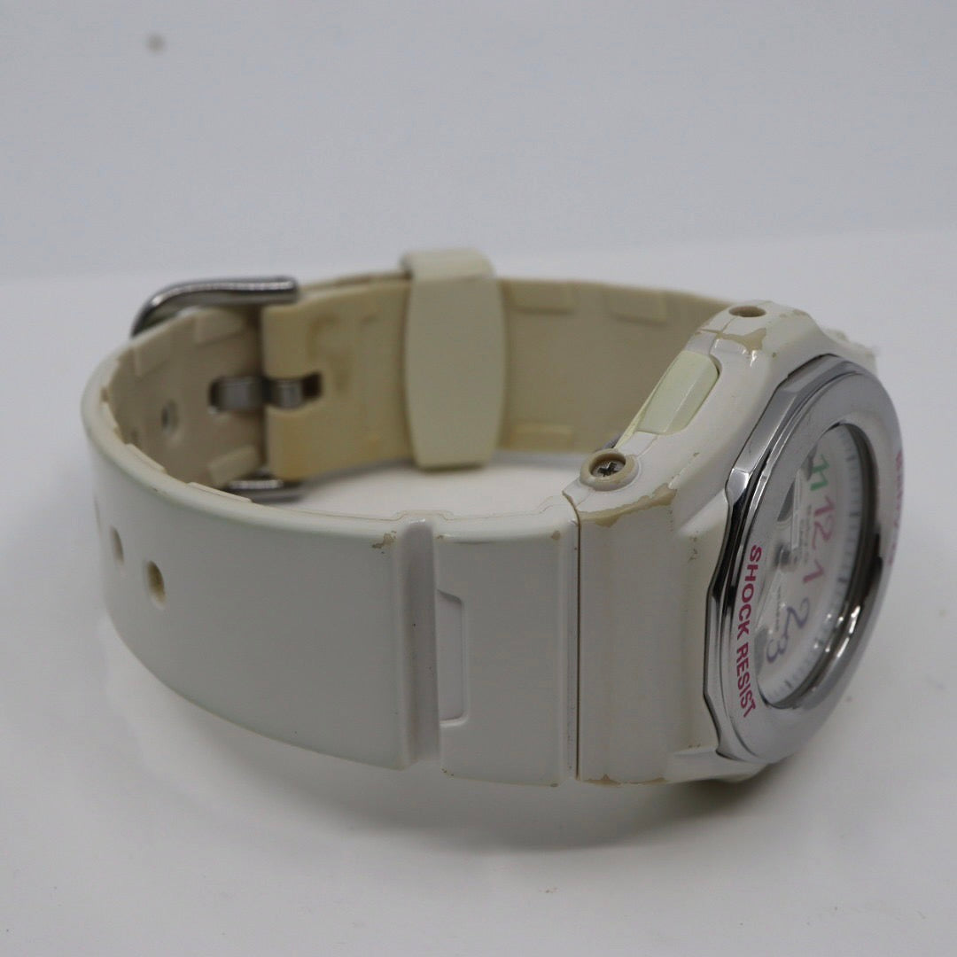 CASIO Baby-G BGA-101 ホワイト シルバー ハートデザイン 腕時計 ベビージー G1