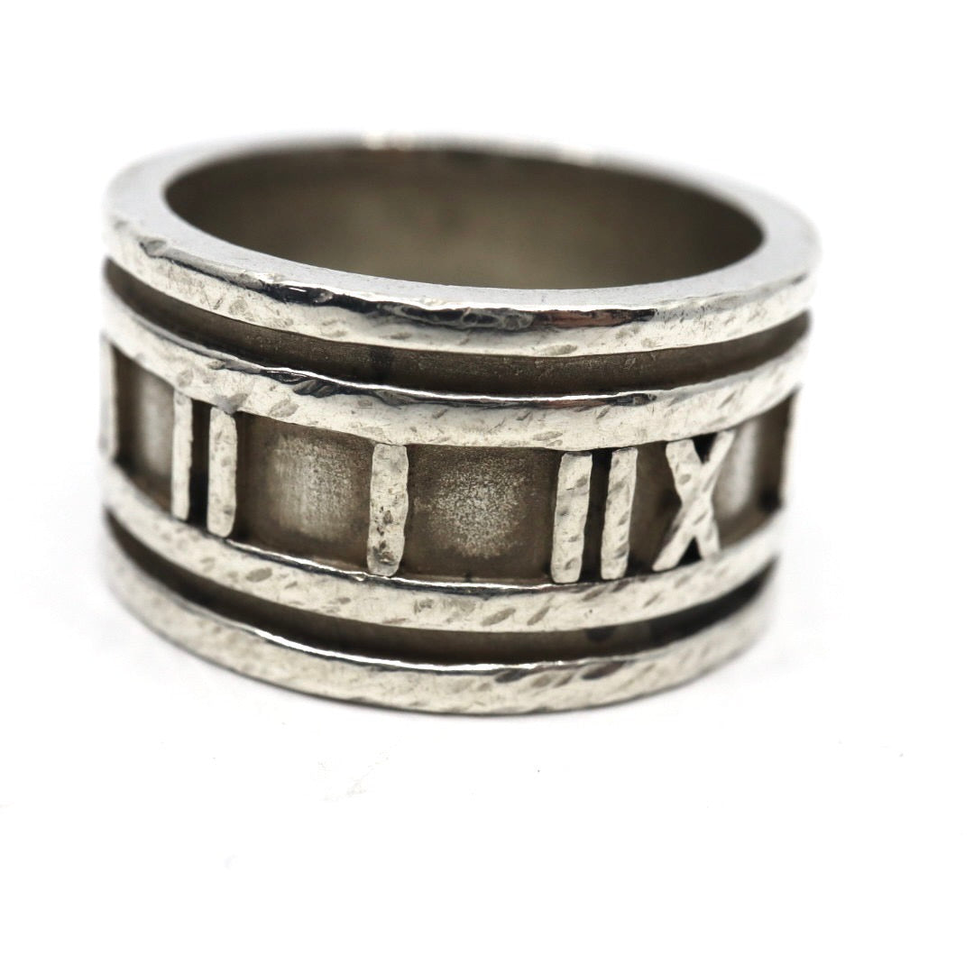 ティファニー Tiffany&Co. アトラス リング SV925 スターリングシルバー 16号 指輪 メンズ レディース I6