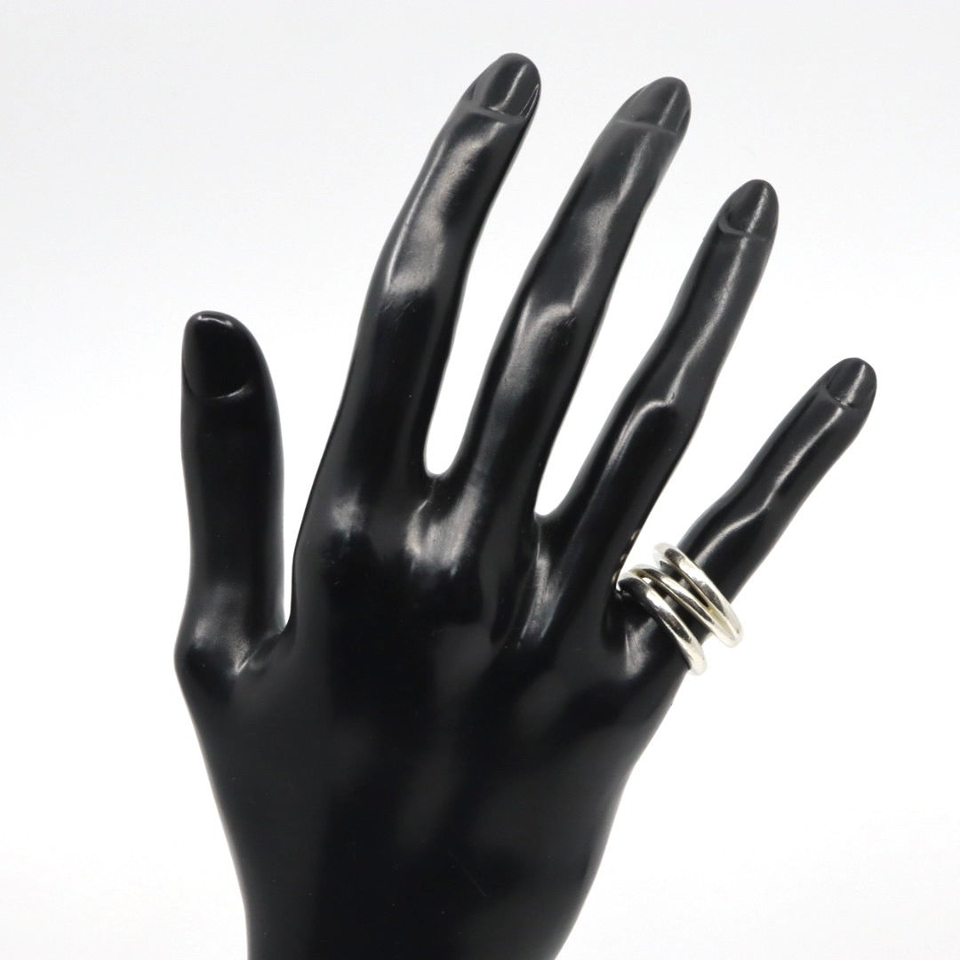 ティファニー Tiffany&Co. ダイアゴナル リング SV925 スターリングシルバー 9号 指輪 メンズ レディース I6