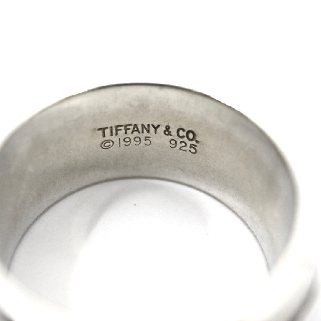 ティファニー Tiffany&Co. アトラス グルーブドリング SV925 スターリングシルバー 10号 指輪 メンズ レディース I6