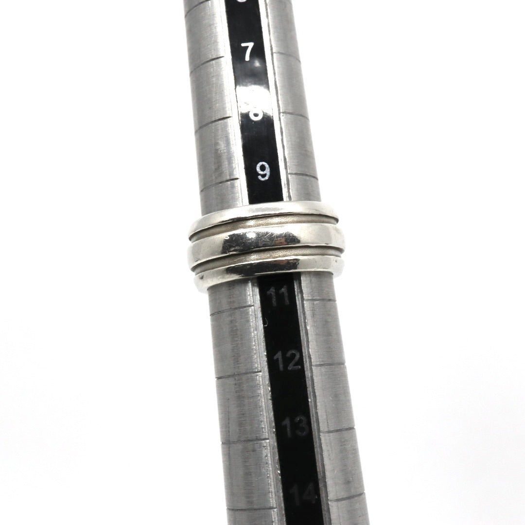 ティファニー Tiffany&Co. アトラス グルーブドリング SV925 スターリングシルバー 10号 指輪 メンズ レディース I6