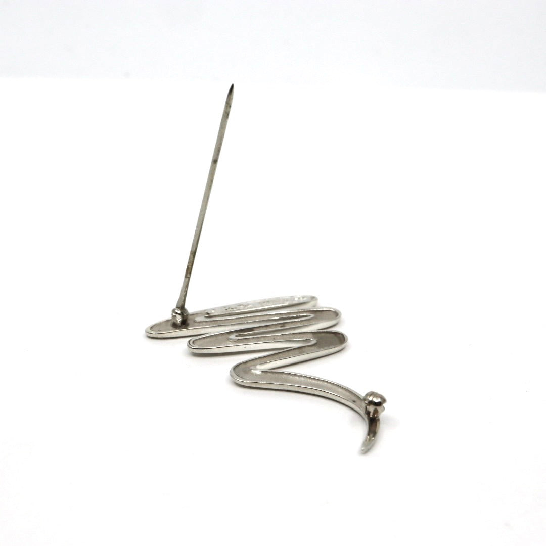 ティファニー Tiffany&Co. エルサ・ペレッティ スクリブル ブローチ SV925 スターリングシルバー アクセサリー I6