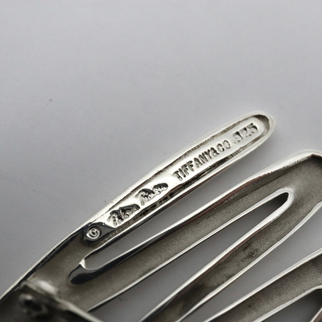 ティファニー Tiffany&Co. エルサ・ペレッティ スクリブル ブローチ SV925 スターリングシルバー アクセサリー I6