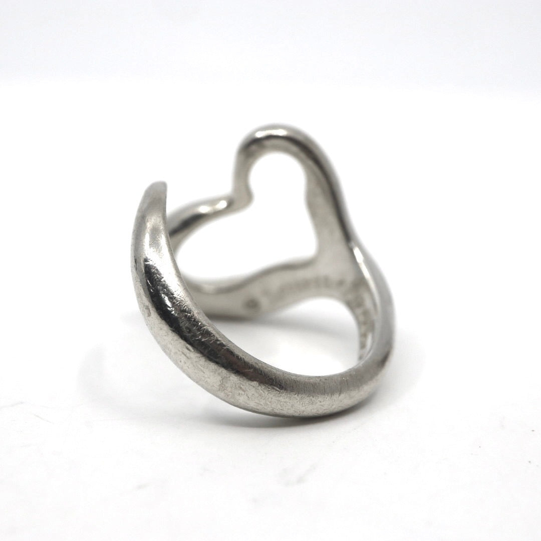ティファニー Tiffany&Co. エルサ・ペレッティ オープンハート リング SV925 スターリングシルバー 12号 指輪 I6