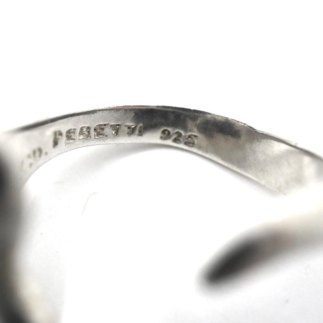 ティファニー Tiffany&Co. エルサ・ペレッティ オープンハート リング SV925 スターリングシルバー 12号 指輪 I6