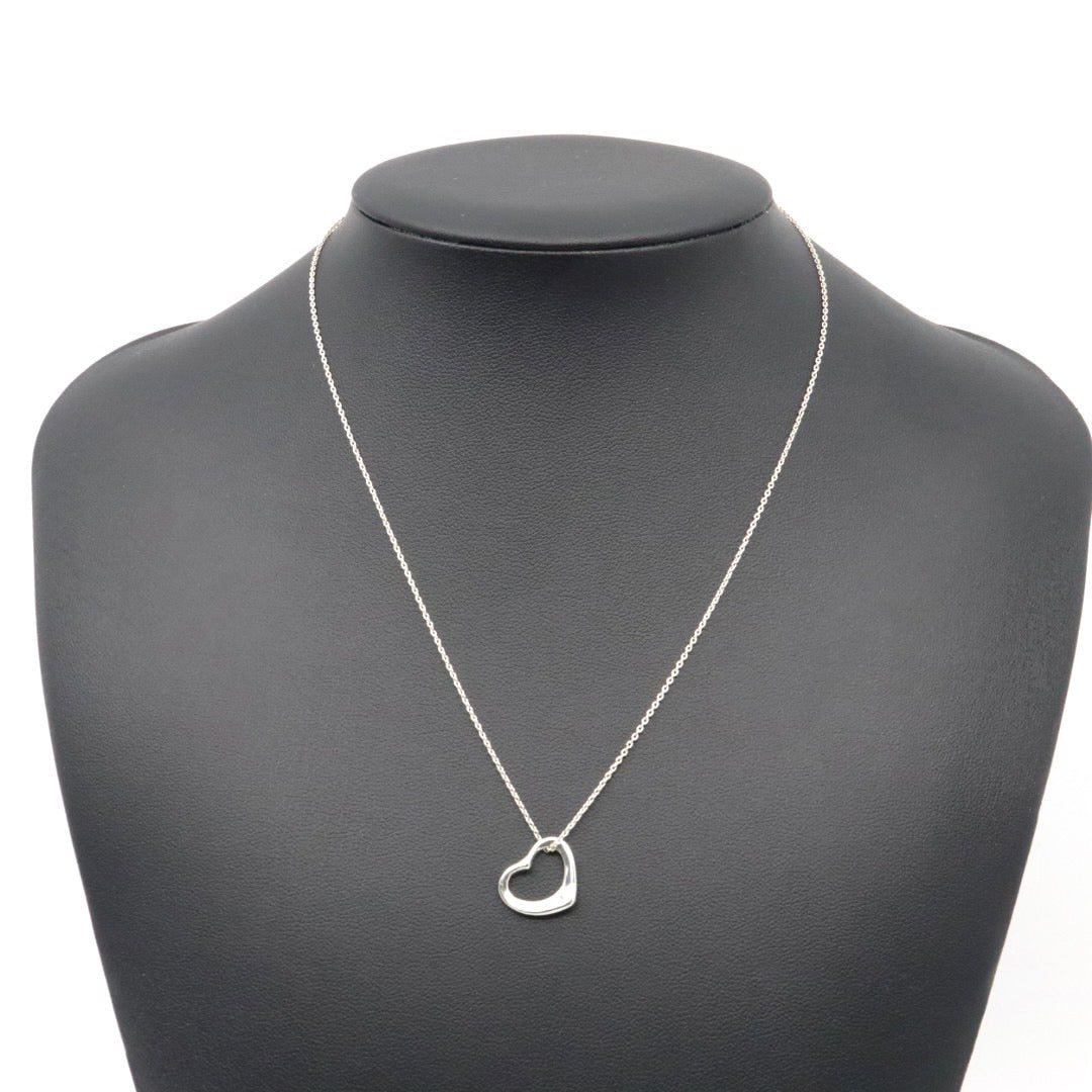 ティファニー Tiffany&Co. エルサ・ペレッティ オープンハート ネックレス SV925 スターリングシルバー ペンダント I6