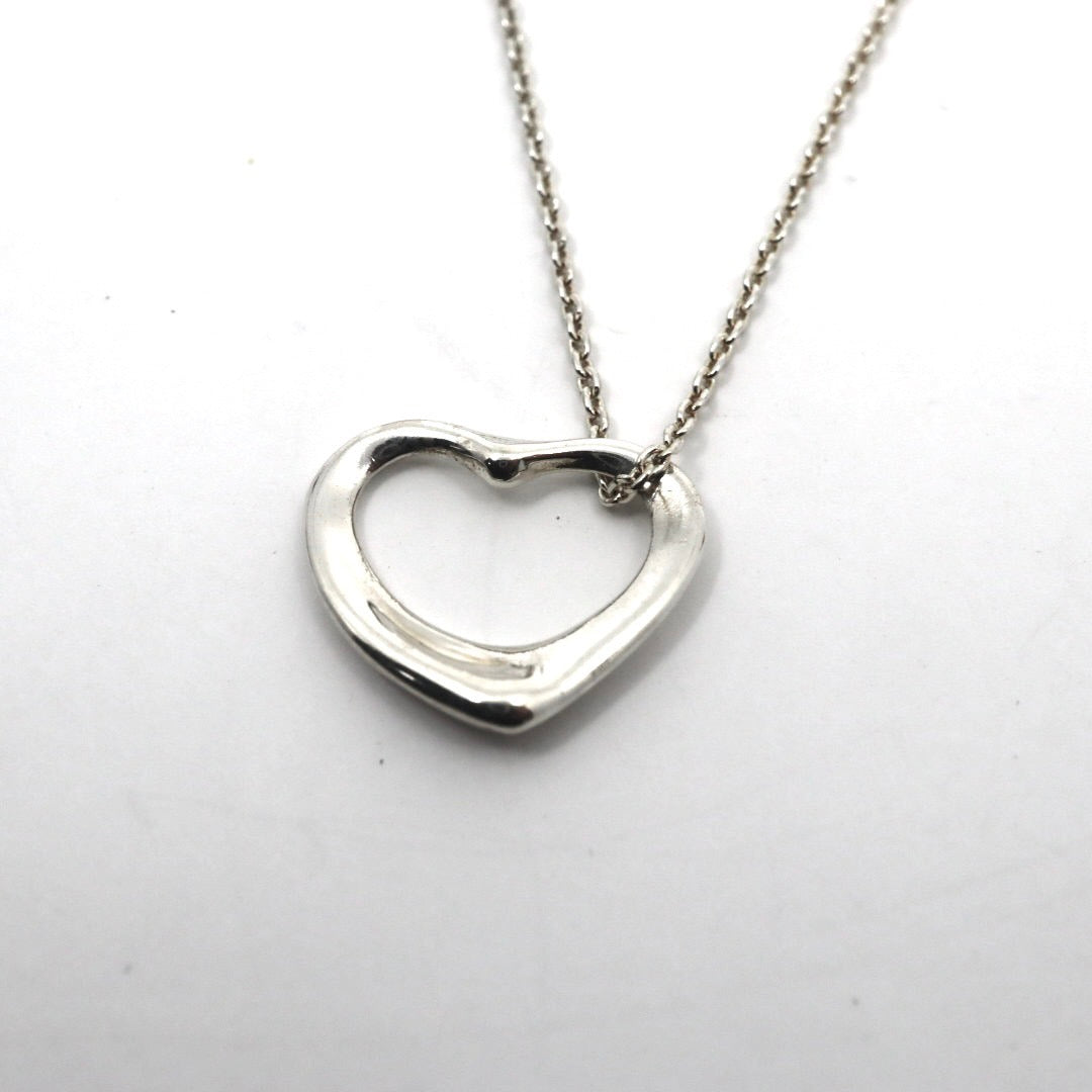 ティファニー Tiffany&Co. エルサ・ペレッティ オープンハート ネックレス SV925 スターリングシルバー ペンダント I6
