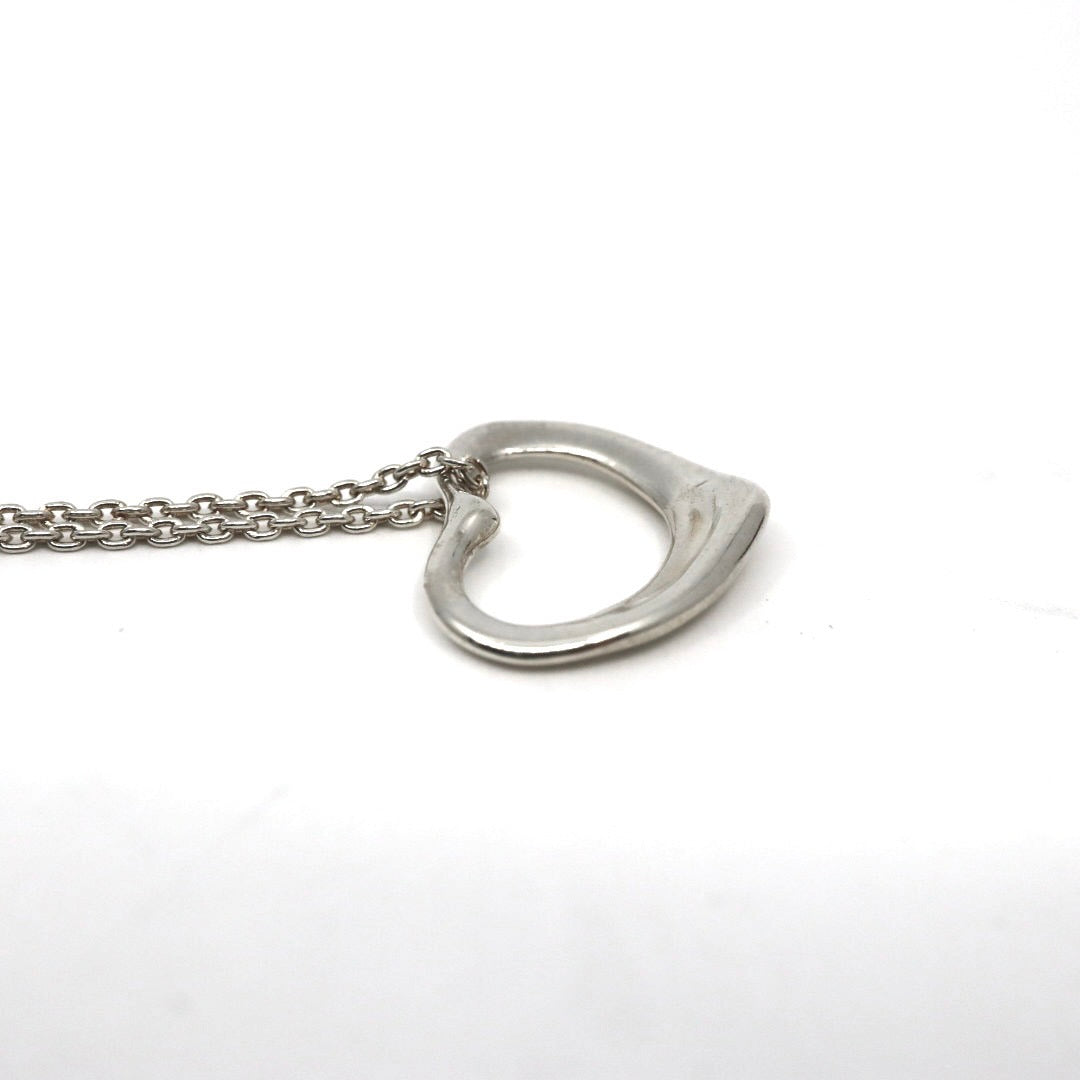 ティファニー Tiffany&Co. エルサ・ペレッティ オープンハート ネックレス SV925 スターリングシルバー ペンダント I6