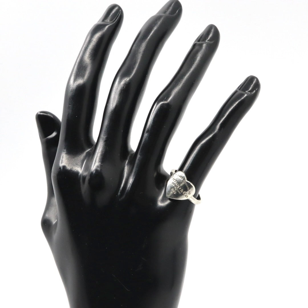 ティファニー Tiffany&Co. リターントゥ ハート リング SV925 スターリングシルバー 11号 指輪 レディース I6