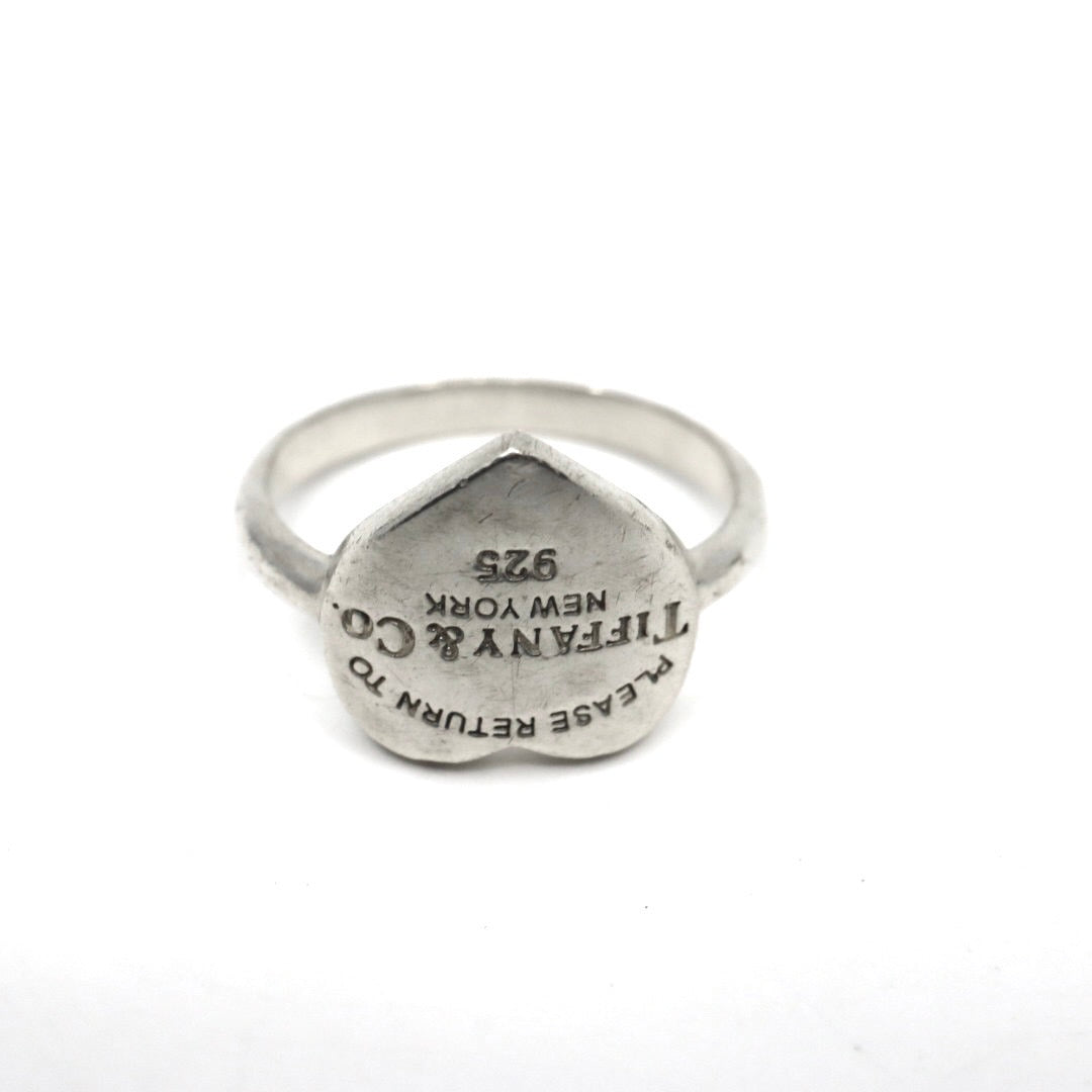 ティファニー Tiffany&Co. リターントゥ ハート リング SV925 スターリングシルバー 11号 指輪 レディース I6