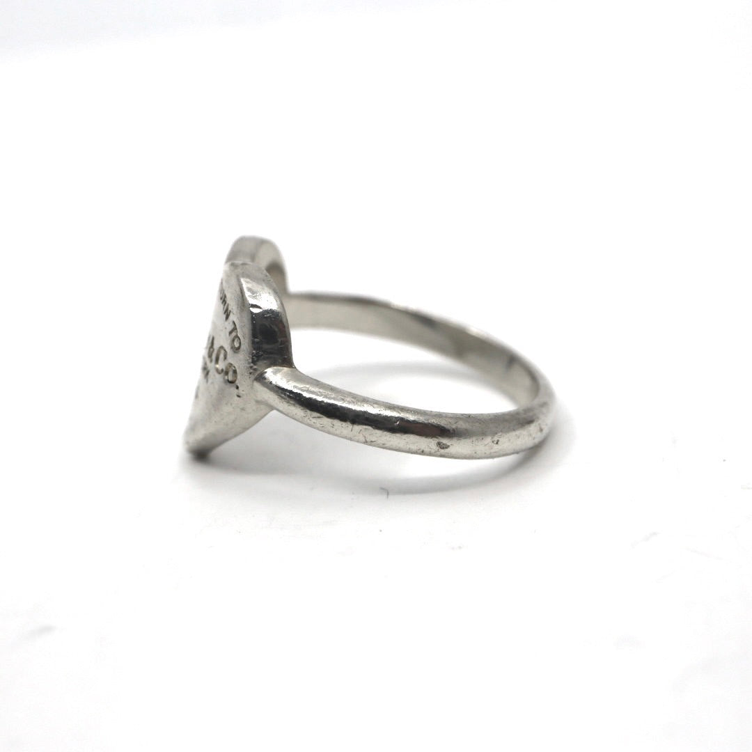 ティファニー Tiffany&Co. リターントゥ ハート リング SV925 スターリングシルバー 11号 指輪 レディース I6