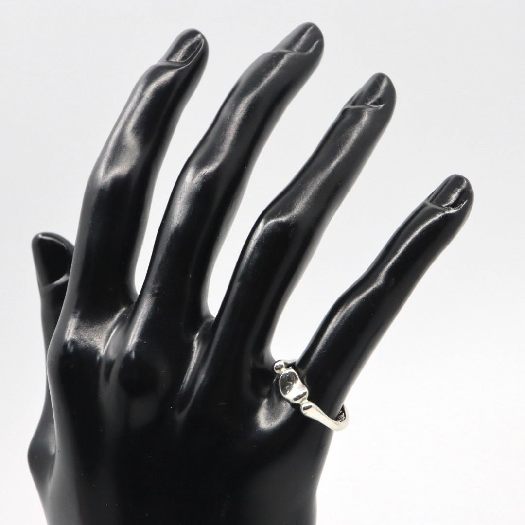 ティファニー Tiffany&Co. エルサ・ペレッティ ビーン リング SV925 シルバー 8.5号 指輪 I6