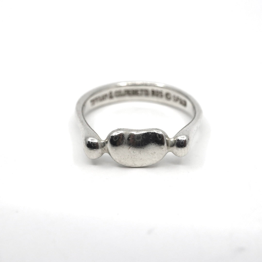 ティファニー Tiffany&Co. エルサ・ペレッティ ビーン リング SV925 シルバー 8.5号 指輪 I6