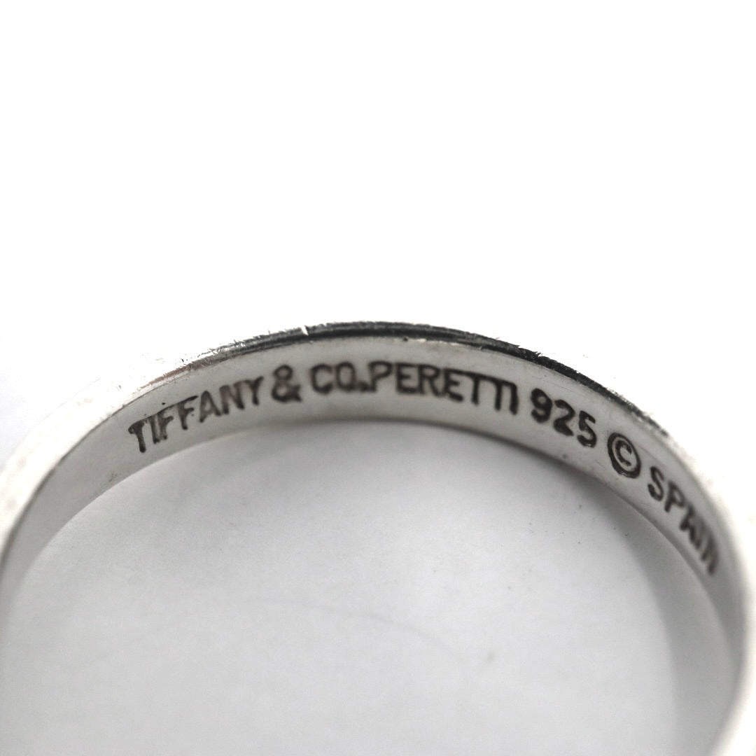 ティファニー Tiffany&Co. エルサ・ペレッティ ビーン リング SV925 シルバー 8.5号 指輪 I6