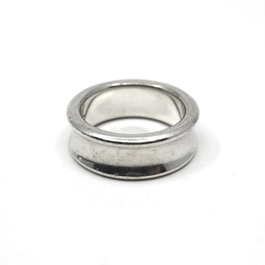 ティファニー Tiffany&Co. ナロー バンドリング SV925 スターリングシルバー 9号 指輪 T&CO レディース メンズ I6
