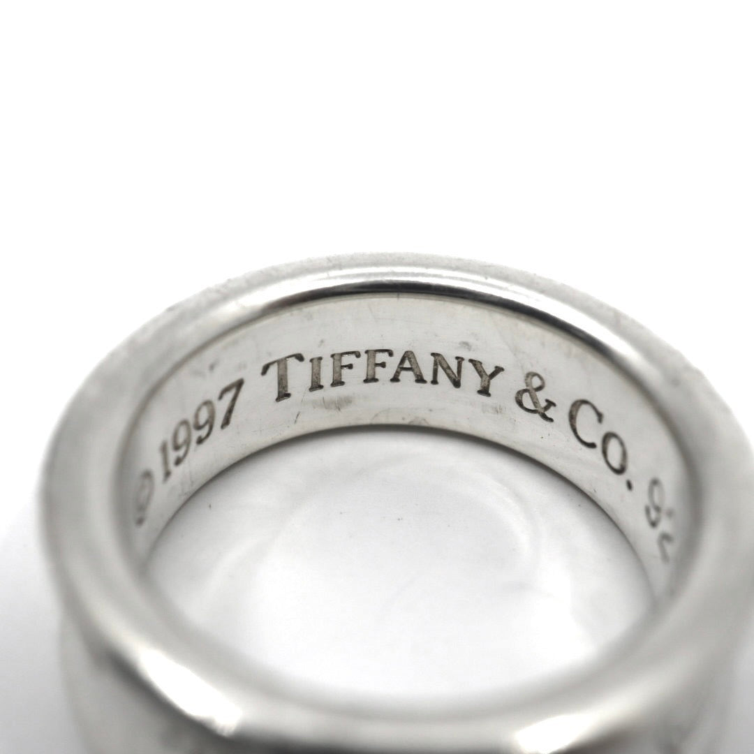 ティファニー Tiffany&Co. ナロー バンドリング SV925 スターリングシルバー 9号 指輪 T&CO レディース メンズ I6