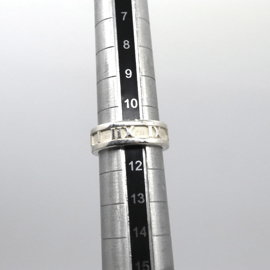 ティファニー Tiffany&Co. アトラス リング 11号 SV925 スターリングシルバー ローマ数字 指輪 メンズ レディース I6