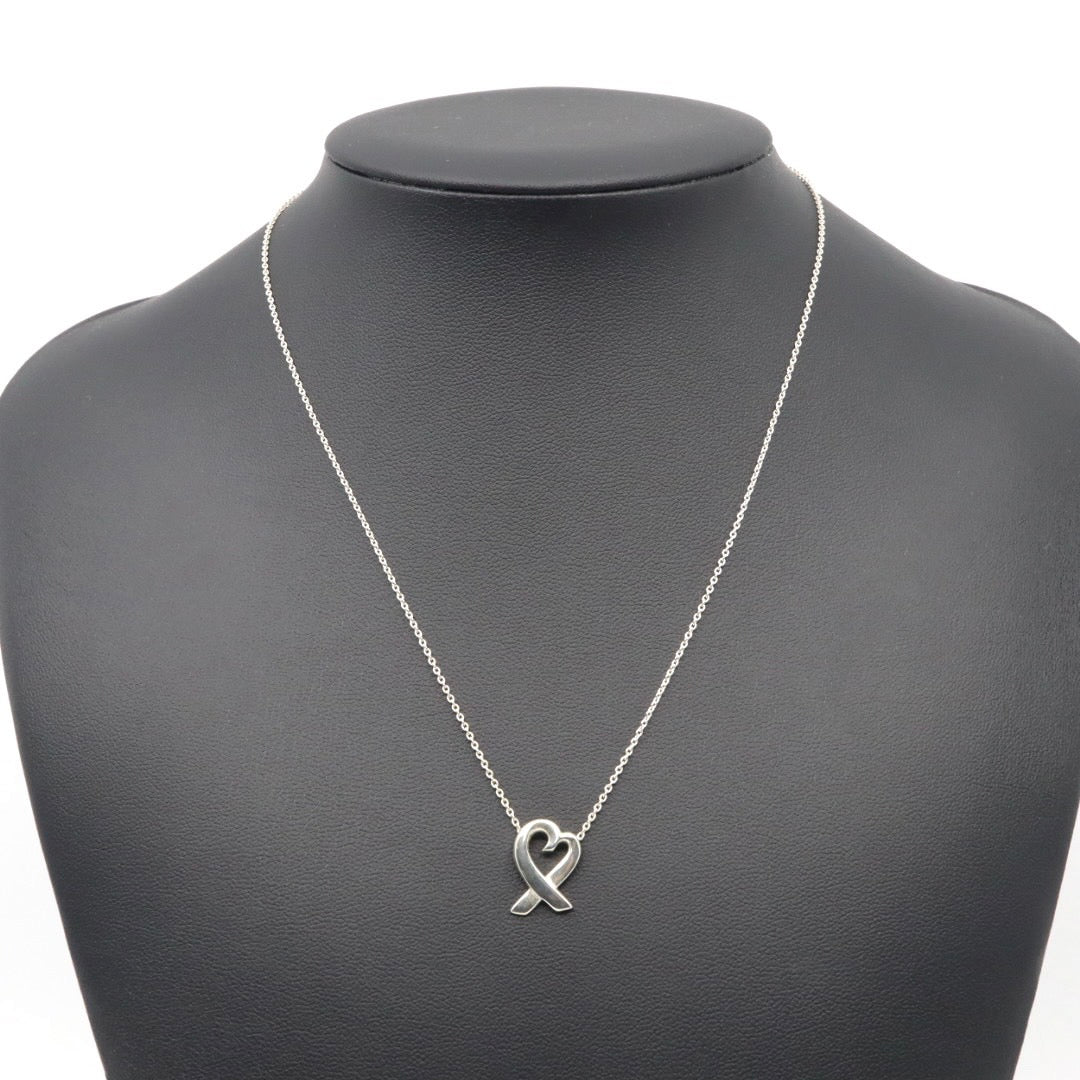 ティファニー Tiffany&Co. エルサ・ペレッティ ラビングハート ネックレス ペンダント SV925 シルバー 定番 人気 I6