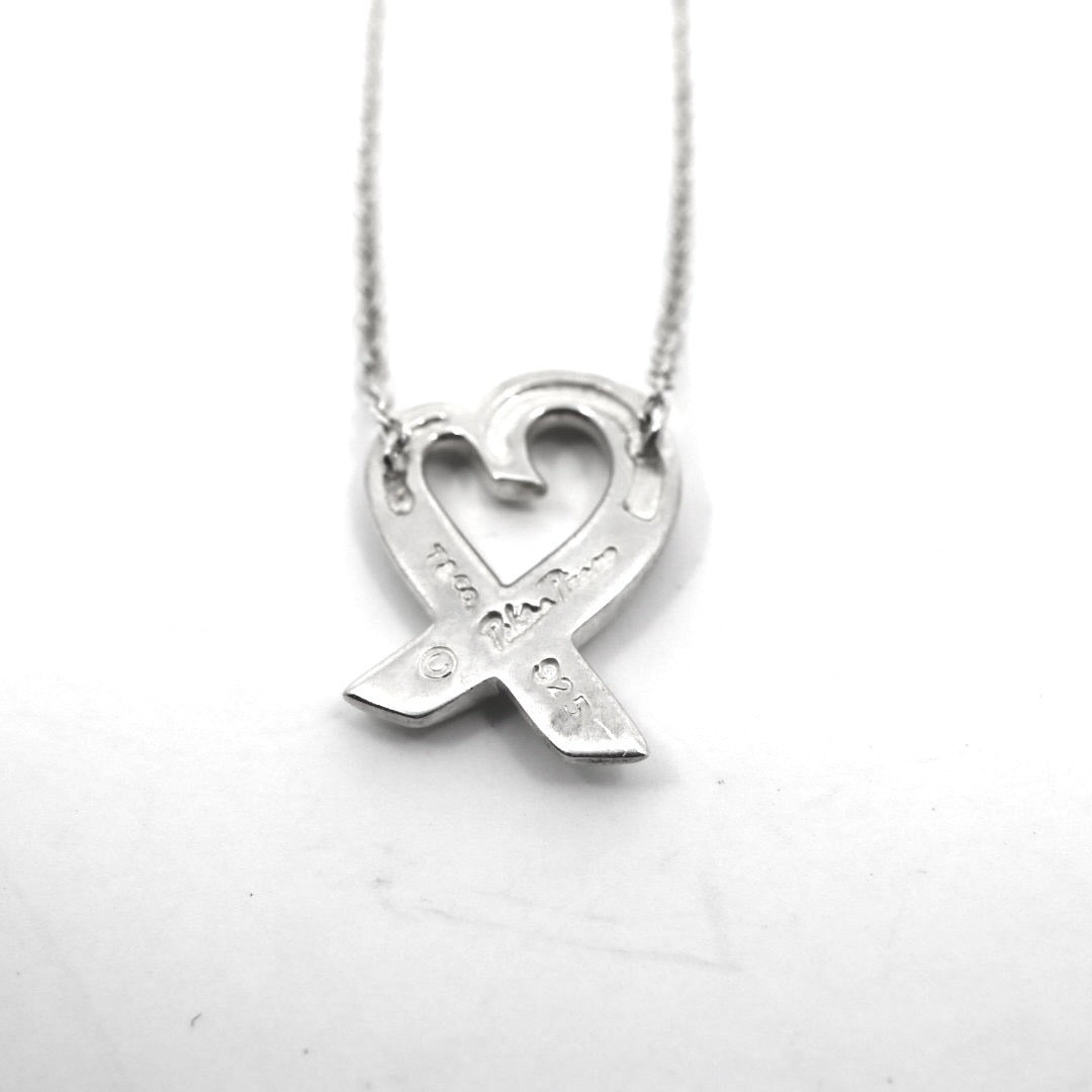 ティファニー Tiffany&Co. エルサ・ペレッティ ラビングハート ネックレス ペンダント SV925 シルバー 定番 人気 I6