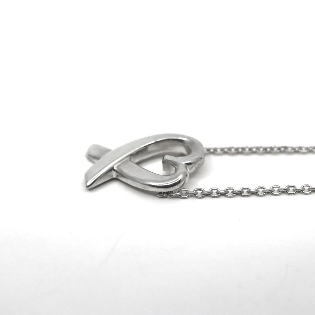 ティファニー Tiffany&Co. エルサ・ペレッティ ラビングハート ネックレス ペンダント SV925 シルバー 定番 人気 I6
