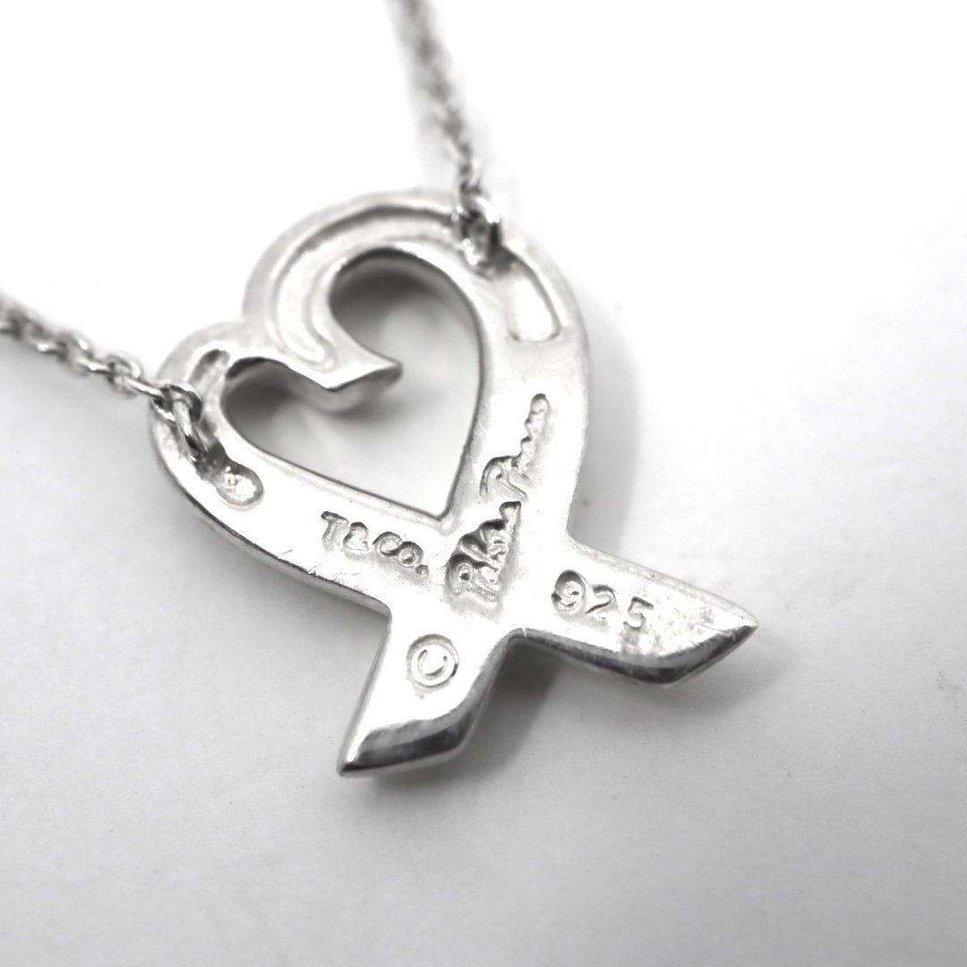 ティファニー Tiffany&Co. エルサ・ペレッティ ラビングハート ネックレス ペンダント SV925 シルバー 定番 人気 I6