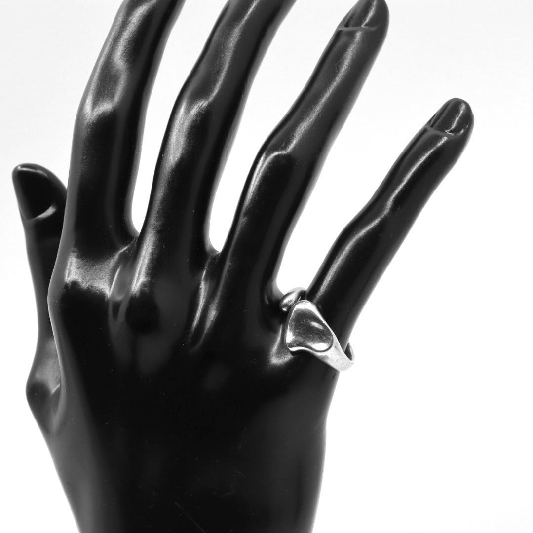 ティファニー Tiffany&Co. エルサ・ペレッティ フルハート リング 指輪 10号 SV925 スターリングシルバー デザイナーズ I6