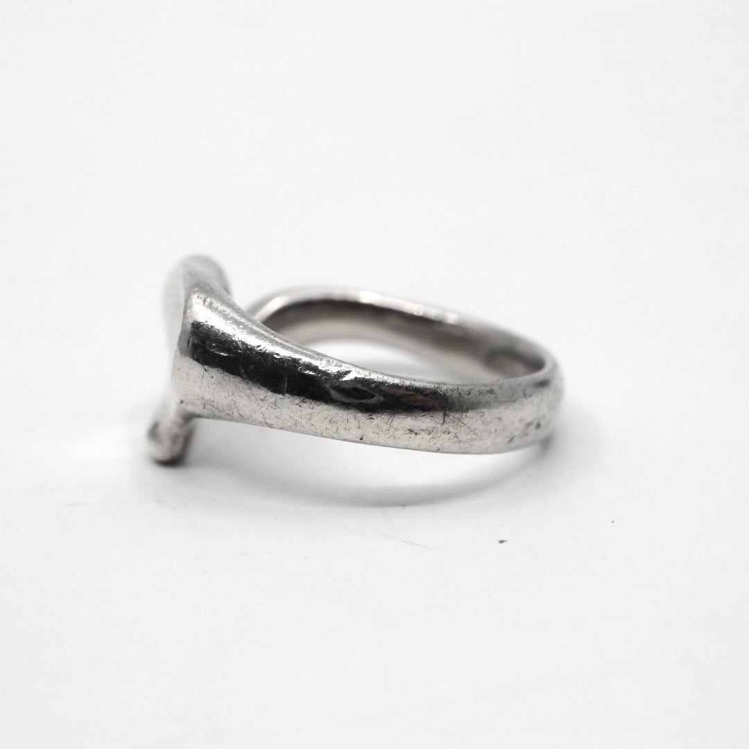 ティファニー Tiffany&Co. エルサ・ペレッティ フルハート リング 指輪 10号 SV925 スターリングシルバー デザイナーズ I6