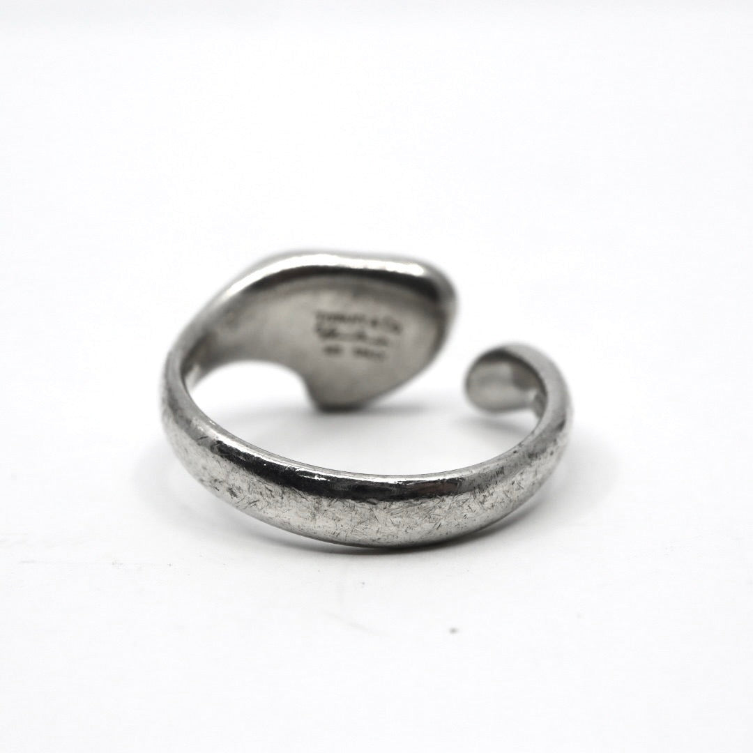 ティファニー Tiffany&Co. エルサ・ペレッティ フルハート リング 指輪 10号 SV925 スターリングシルバー デザイナーズ I6