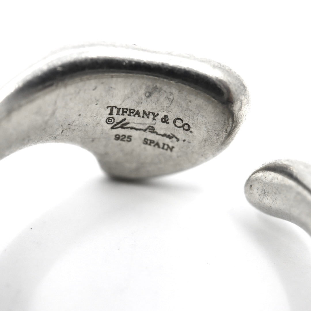 ティファニー Tiffany&Co. エルサ・ペレッティ フルハート リング 指輪 10号 SV925 スターリングシルバー デザイナーズ I6