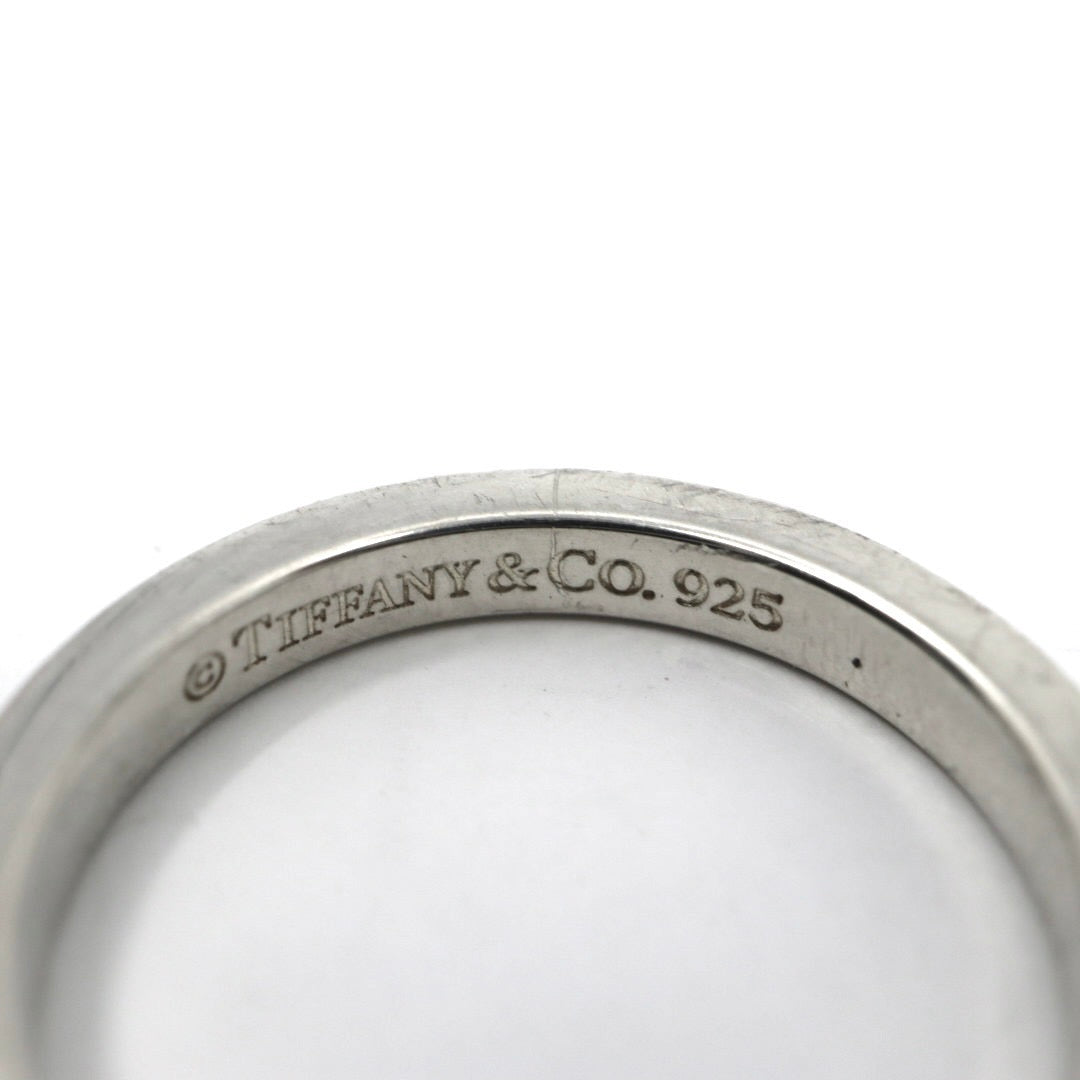 ティファニー Tiffany&Co. ノーツ ナロー リング 13.5号 SV925 シルバー ロゴ刻印 指輪 ユニセックス I6